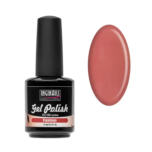 Ojă permanentă Inginails Professional - Flamingo 15 ml