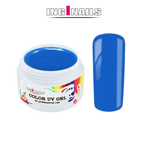 Gel UV colorat Inginails 5g – Neon Blue