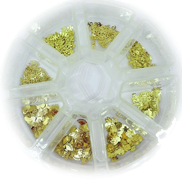 Carusel de ornamente aurii - amestec