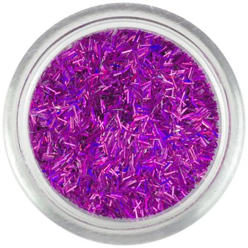 Fâşii decorative - roz închis, hologramă