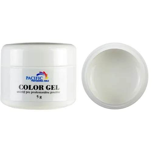 Gel UV colorat – Metallic White, 7,5g