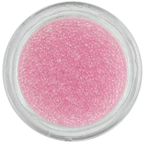 Perle decorative - roz pastel, 0,5mm