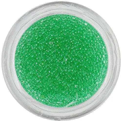 Perle decorative 0,5mm - verde mentă