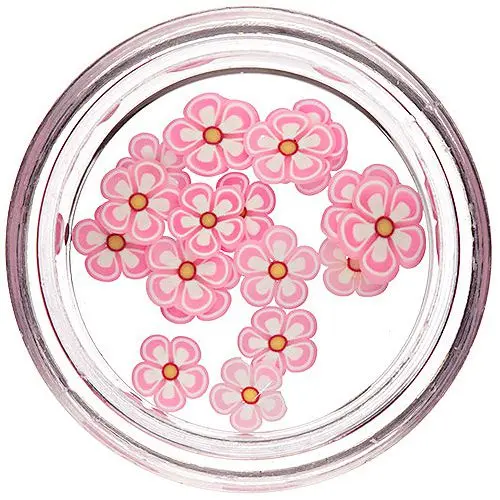 Flori tăiate - Fimo Nail Art