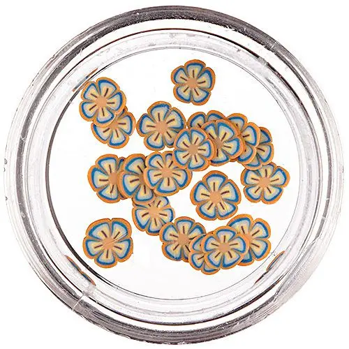 Fimo Nail Art - flori tăiate